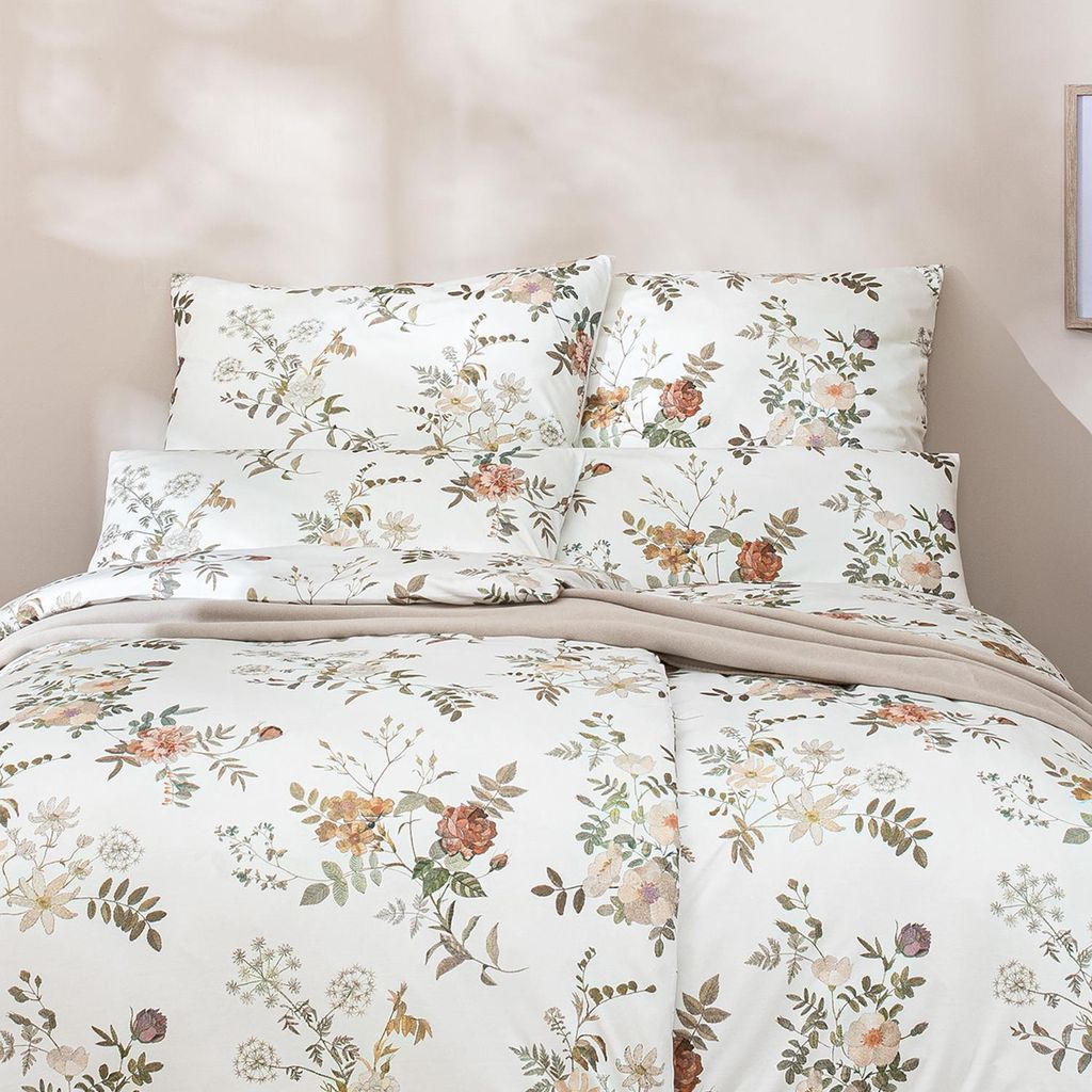 Estella Mako Jersey Bettwäsche 135x200 Perla elfenbein Produktbild 