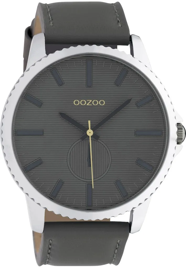 Regala Oozoo C10330 Orologio Uomo - Grigio Argento Contemporaneo