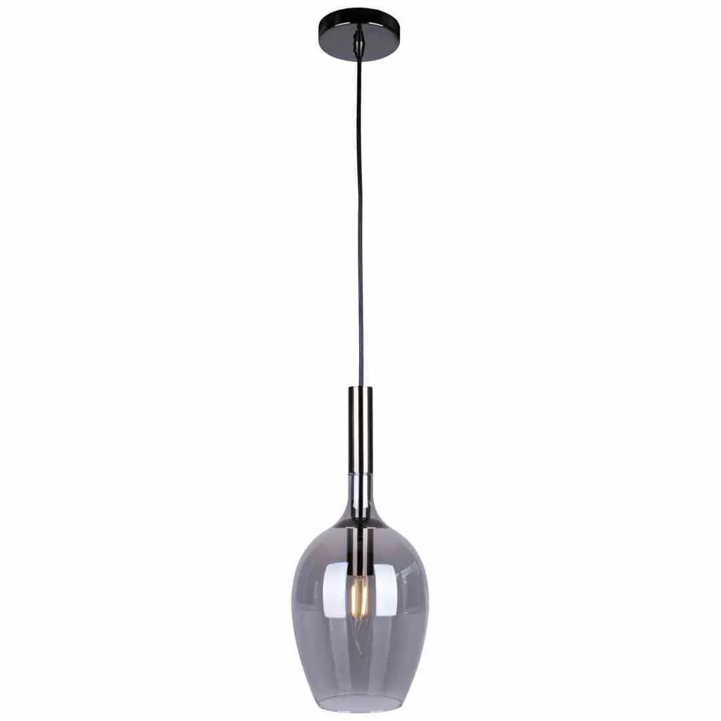 Lampe suspendue verre Milagro Lugano 1xE14 - Solution éclairage épuré