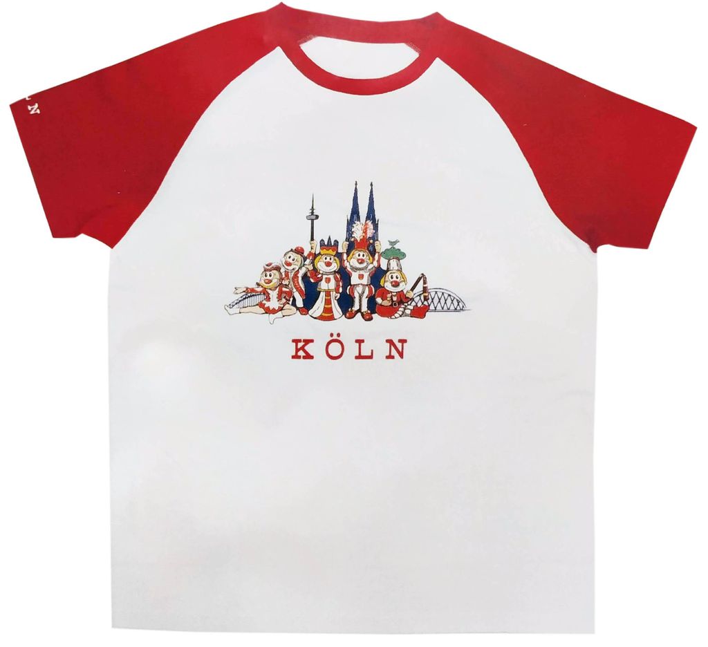 Die Schmitzens - T-Shirt - Köln Skyline Shirt Karneval Produktbild 