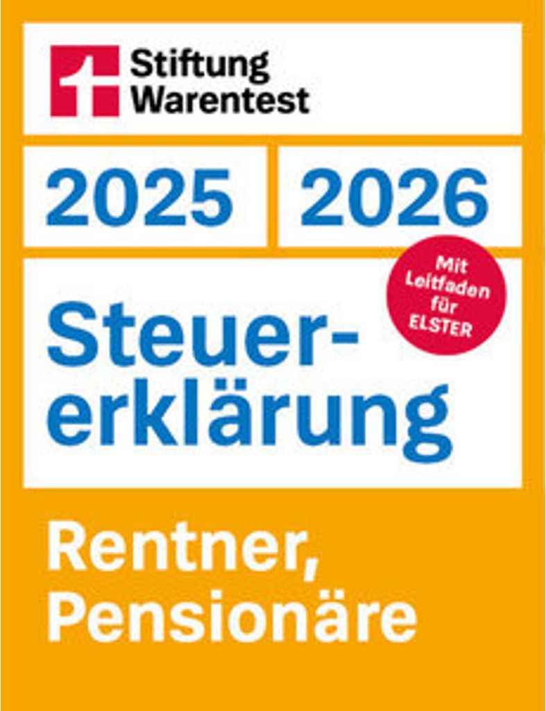 Steuererklärung 2025/2026 - Rentner, Pensionäre Image du produit 