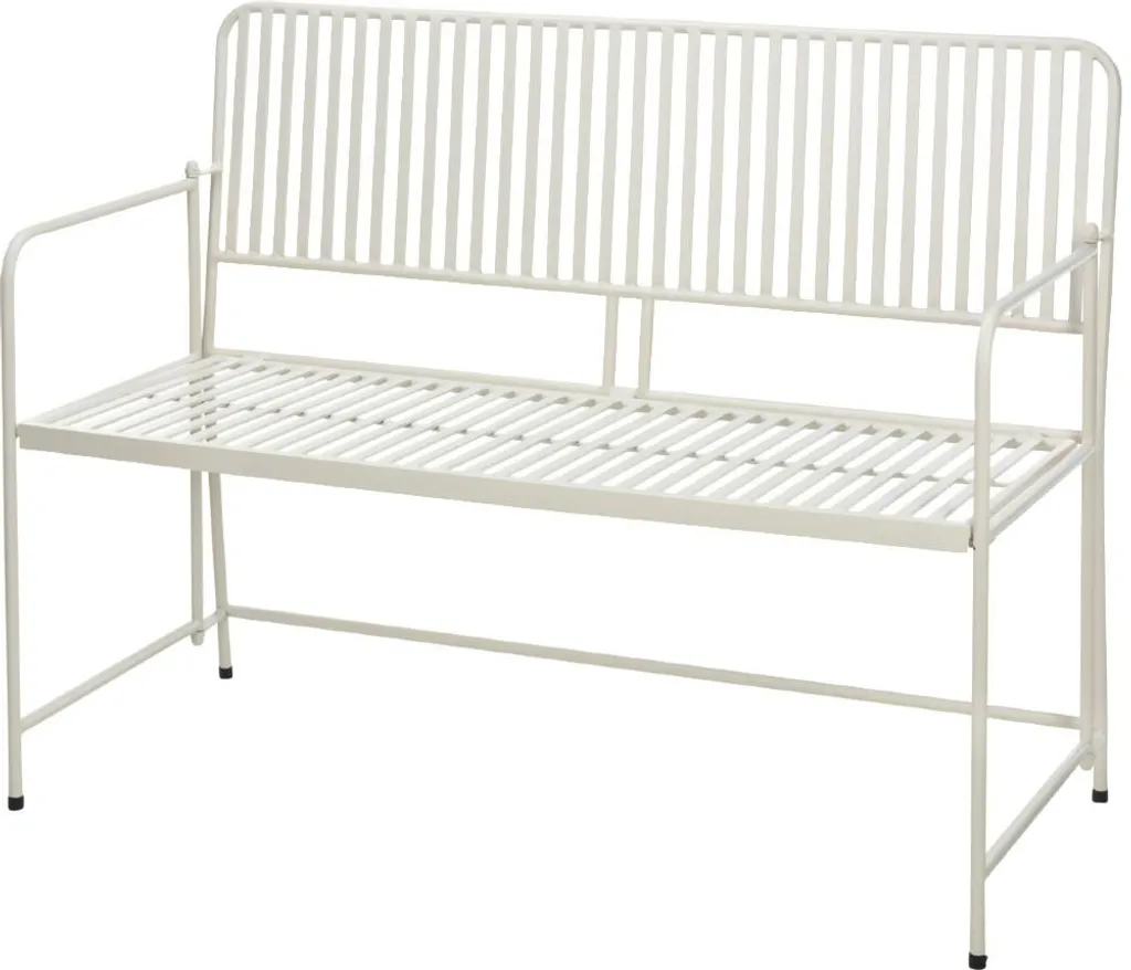 Table Extérieure 118 cm Blanche ProGarden Bistro : Design et Solidité
