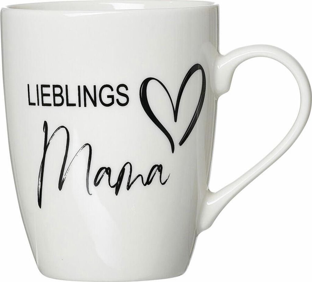 Ritzenhoff & Breker Mama Kaffeebecher, Kaffeetasse, Tasse, Becher, Porzellan, 310 ml, 413533