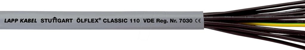 Lapp ÖLFLEX Classic 110 Signalkabel 100 m Grau (1119203)