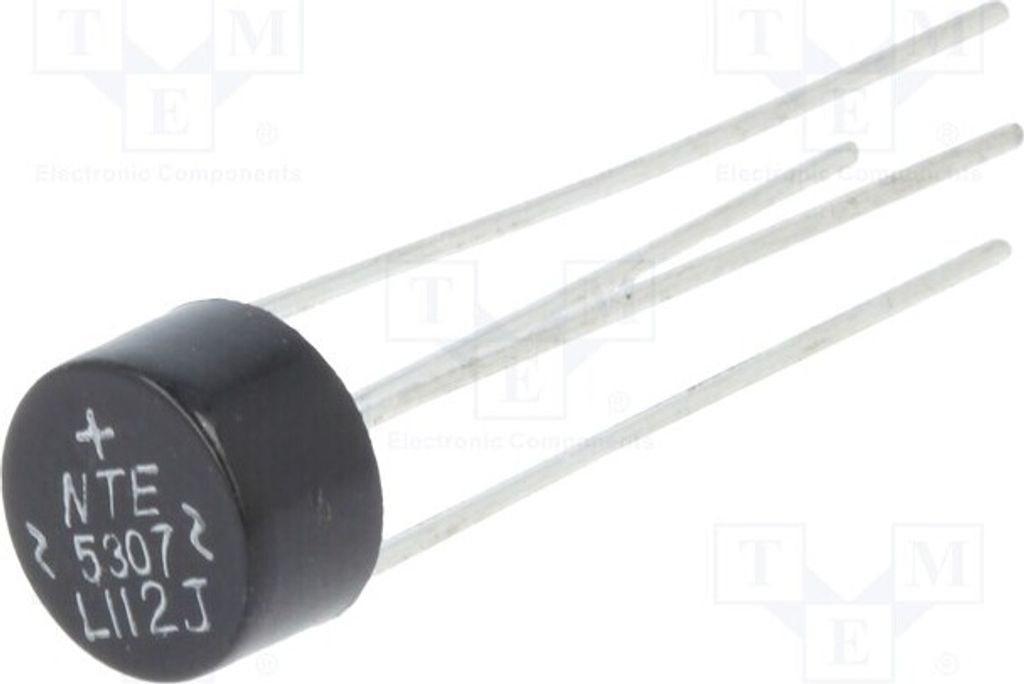 1x Einphasen Brückengleichrichter Urmax: 1kV If: 1,5A Ifsm: 50A NTE5307 Einphasen