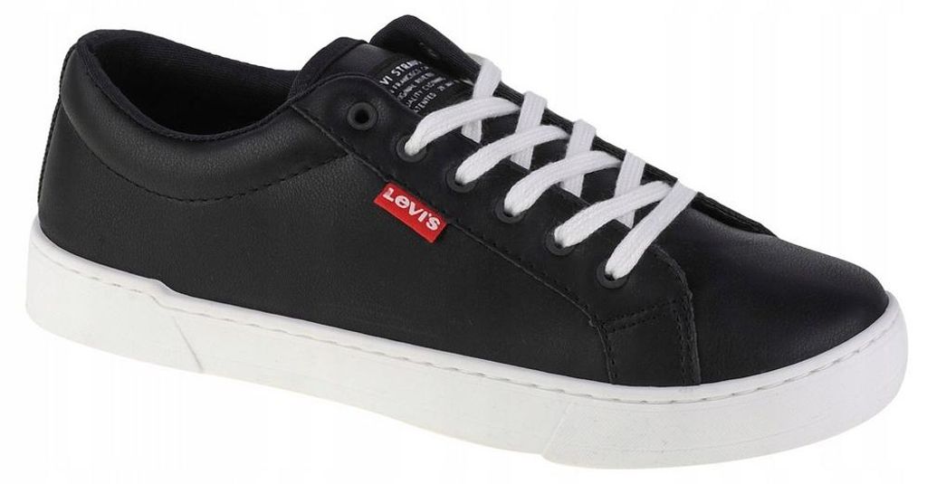 Levis - "Malibu" Sneaker für Damen PP10311 (37,5 EU) (Schwarz)