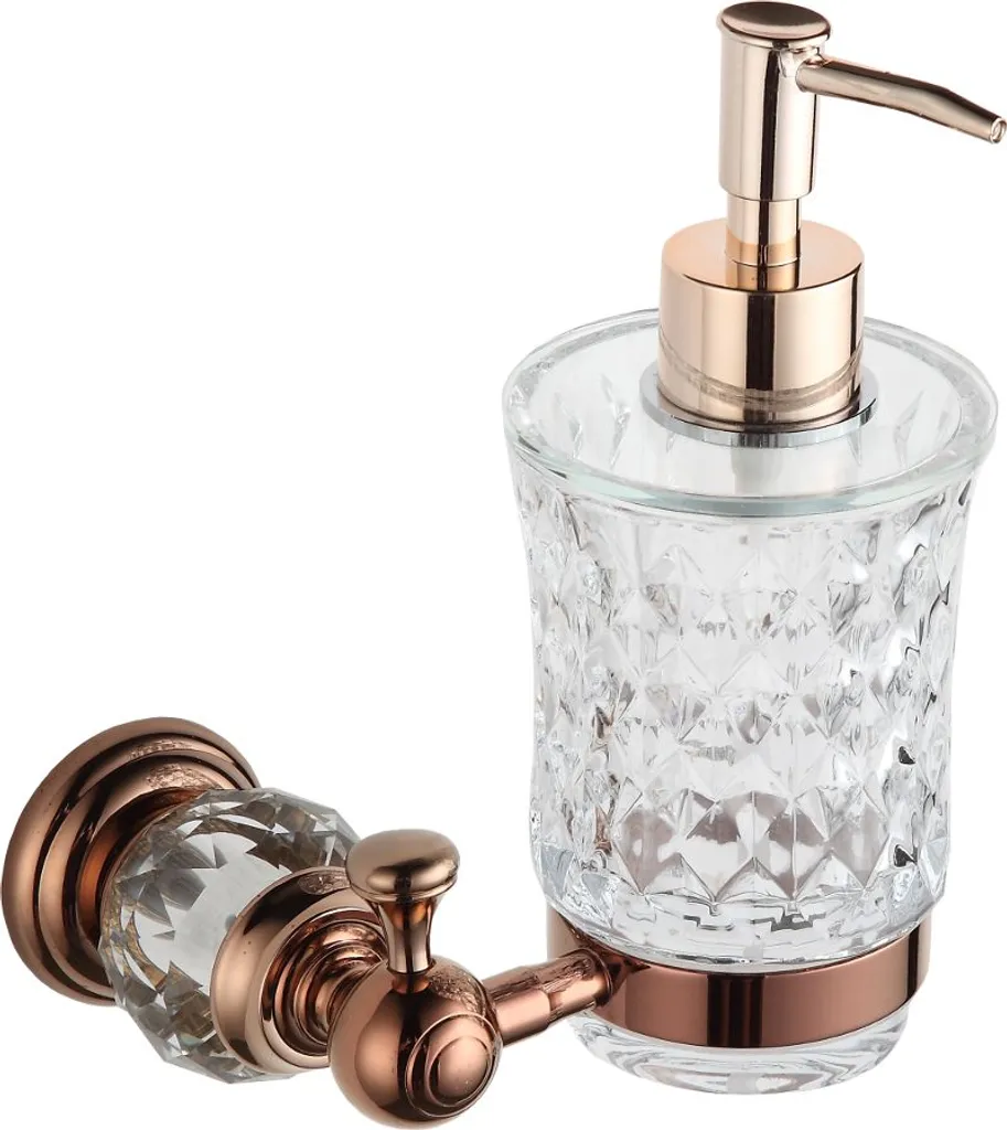 Mexen Estela dispenser per sapone, oro rosa - 7011540-60