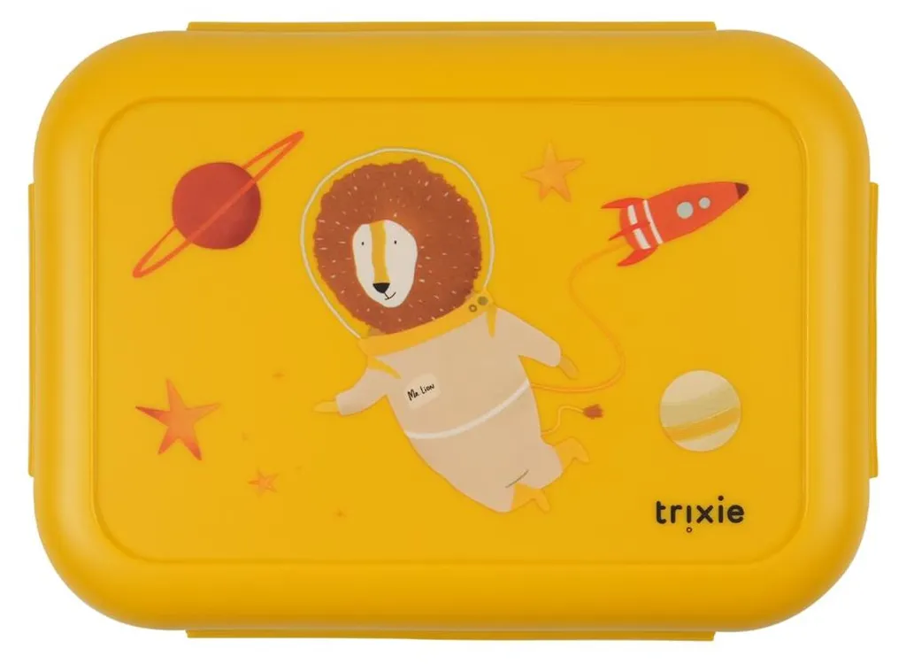 Lunchbox Trixie Mr. Lion Spaceman avec Attaches Solides Sans BPA 1L