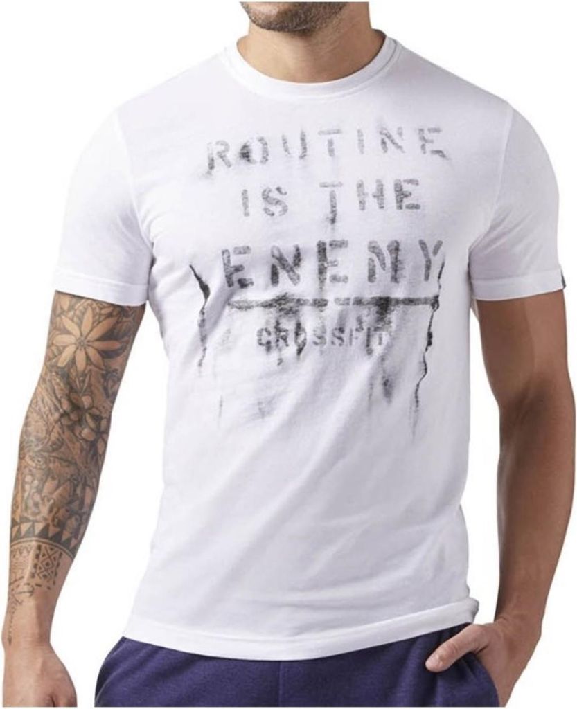 Reebok Tshirts CF Routine Tee, CF4569, Größe: 182