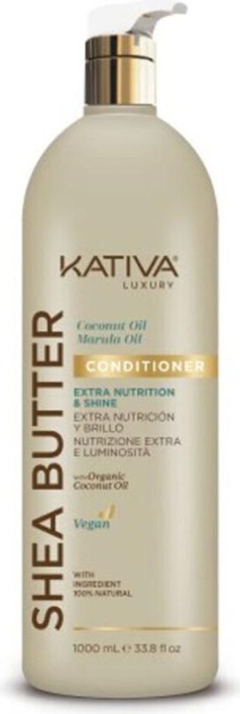 SHEA BUTTER Kokosnuss- und Marulaöl-Conditioner 1000 ml