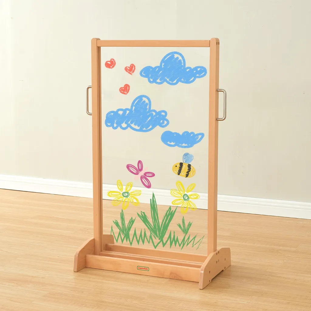 Chevalet de peinture gain de place pour peindre sur vitre sans tache