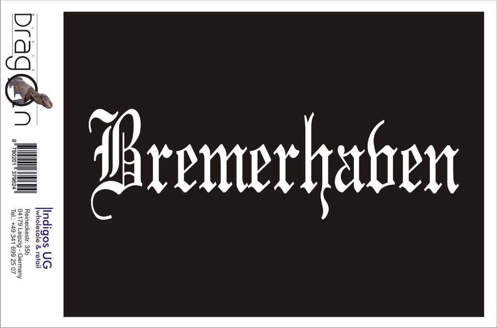 Aufkleber / Autoaufkleber - JDM / Die cut / Auto / OEM - Stadt Bremerhaven - 200x60mm pink - Heckscheibe / Heckscheibenaufkleber