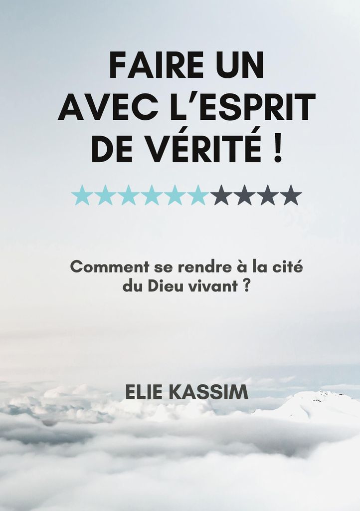 Faire un avec l'Esprit de vérité