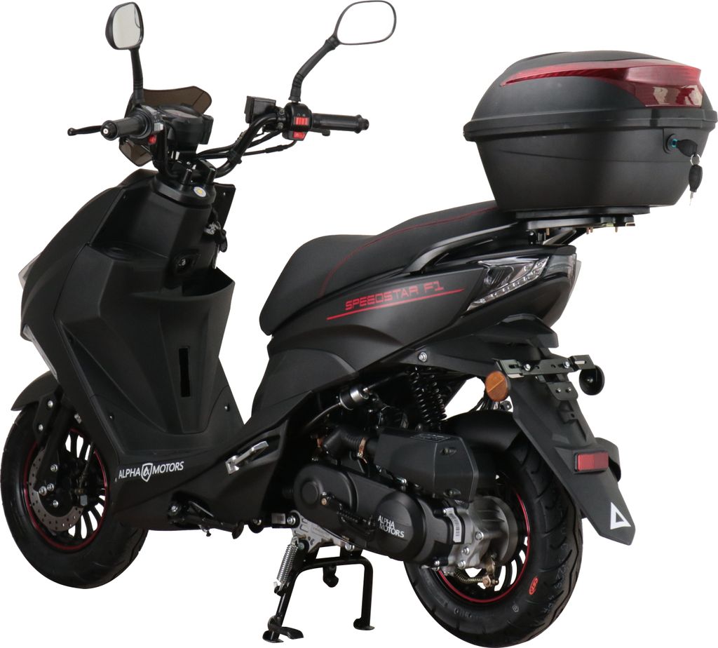 Motorroller Speedstar FI 50 ccm 45 km/h EURO 5 mattschwarz Produktbild 3