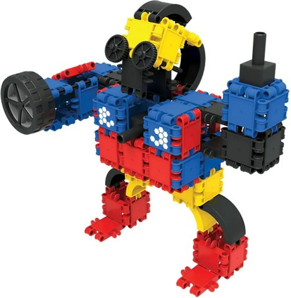 Jeu de construction Rollerbox 15en1 - Coffret de briques à empiler - 4