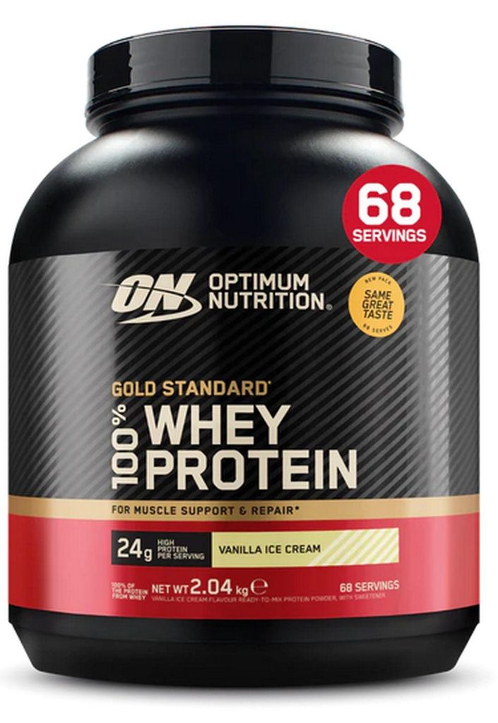 Optimum Nutrition Gold Standard 100% Whey Protein- 2,02kg Vanilla Ice Cream