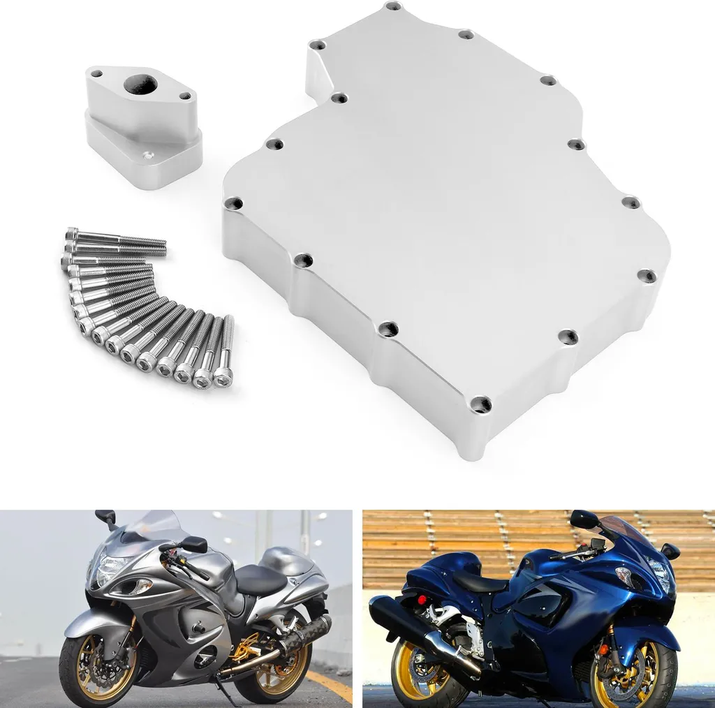 Carter d'huile robuste en alliage d'aluminium pour Suzuki GSXR 1300 99-11
