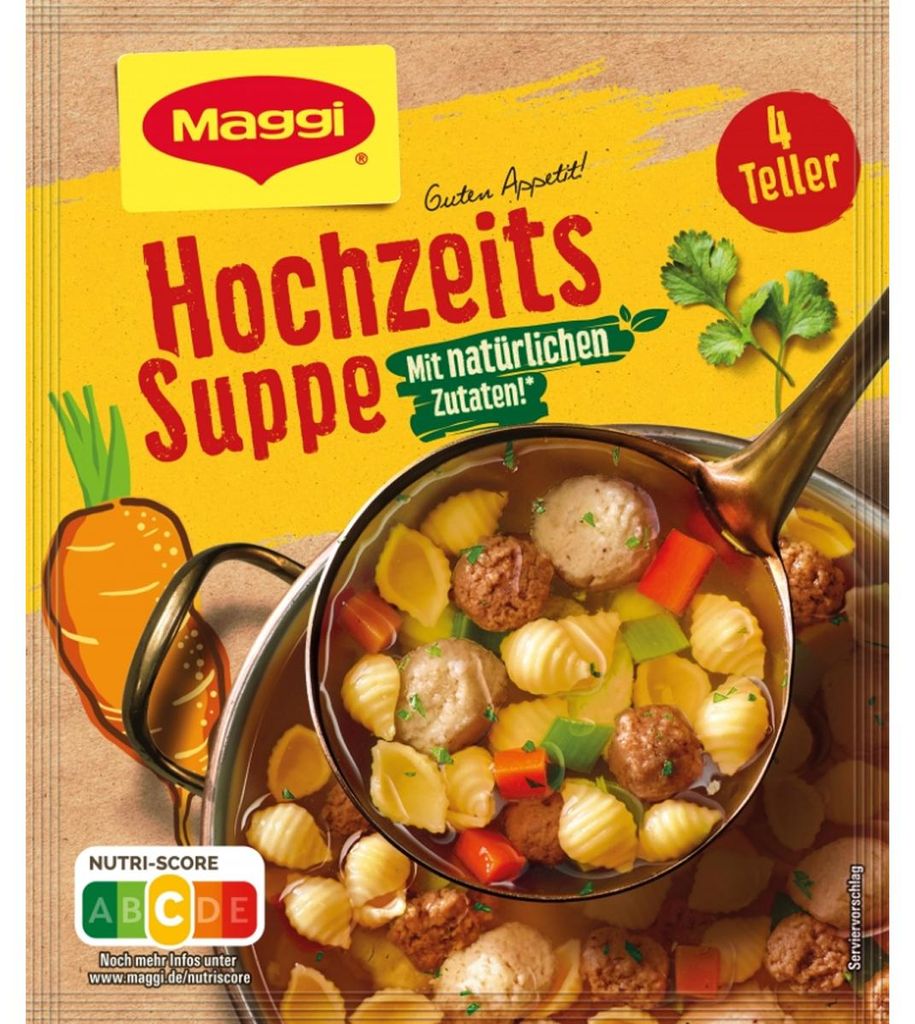 Maggi Guten Appetit! Hochzeitssuppe 4T f.1l Produktbild 