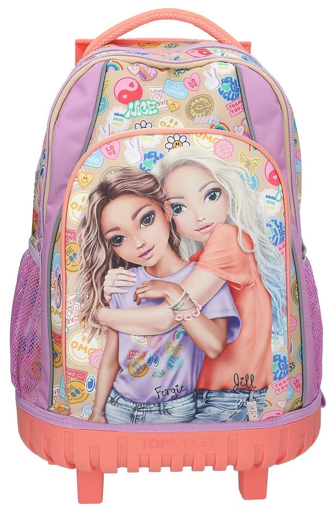 Zaino scuola Depesche trolley TOPModel GIRL POWER : beige Immagine del prodotto 