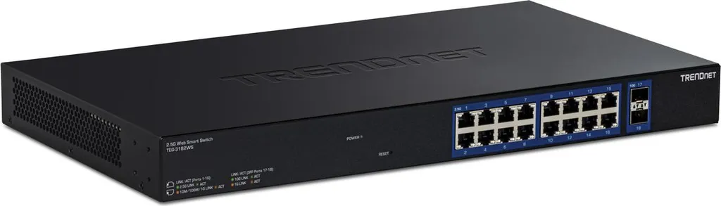 Switch Réseau Multi-Gigabit pour Créatifs et PME TRENDnet TEG-3182WS