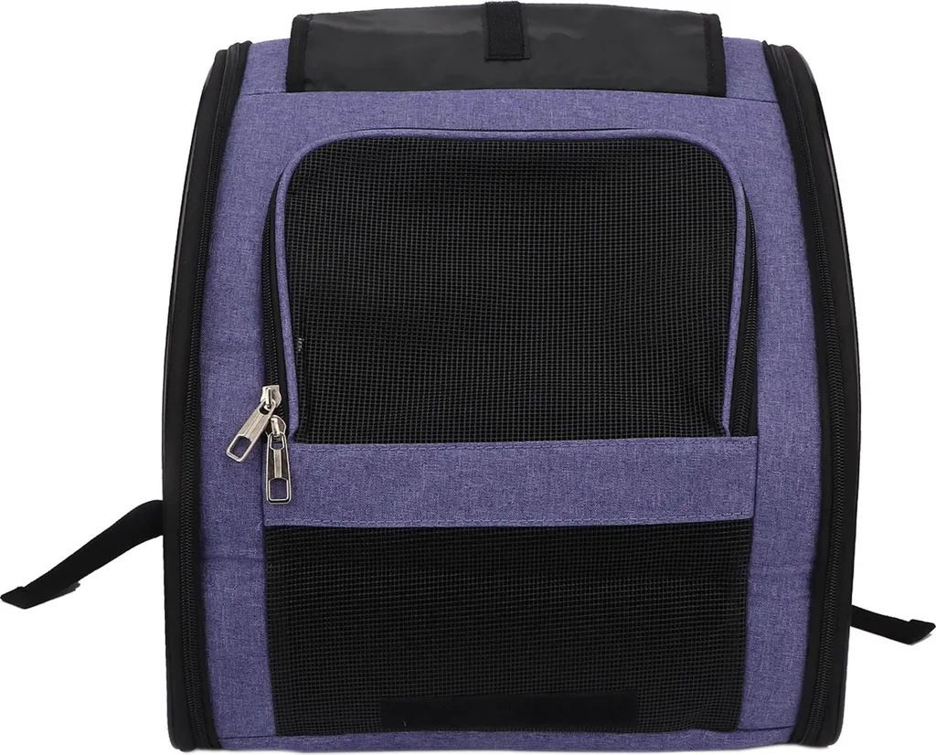 Sac à dos pour chat violet S moins de 5kg portable et respirant voyage