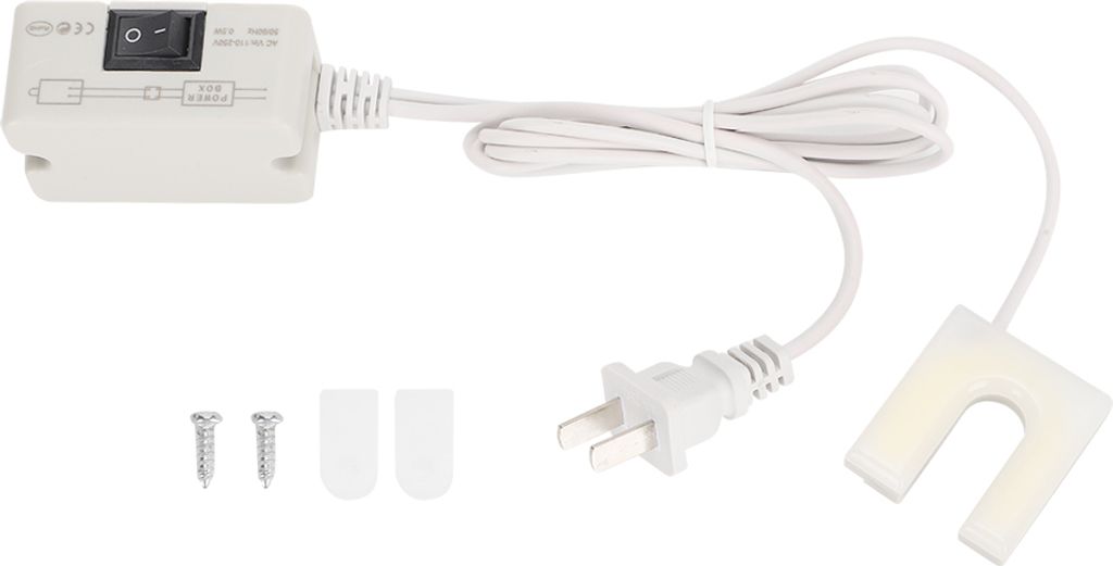 LED-Nähmaschinenleuchte, U-förmiges, energiesparendes Näh-/Arbeitstischlicht, US-Stecker, 110 V-250 V