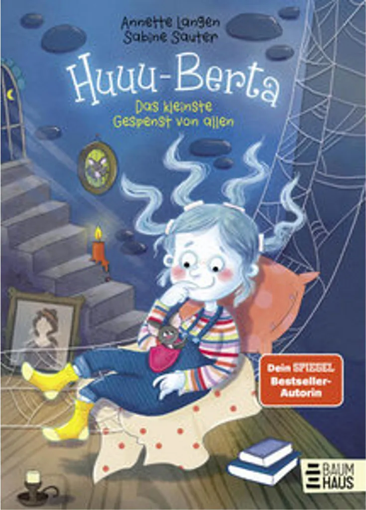 Livre pour enfant Huuu-Berta : un petit fantôme aux grandes aventures