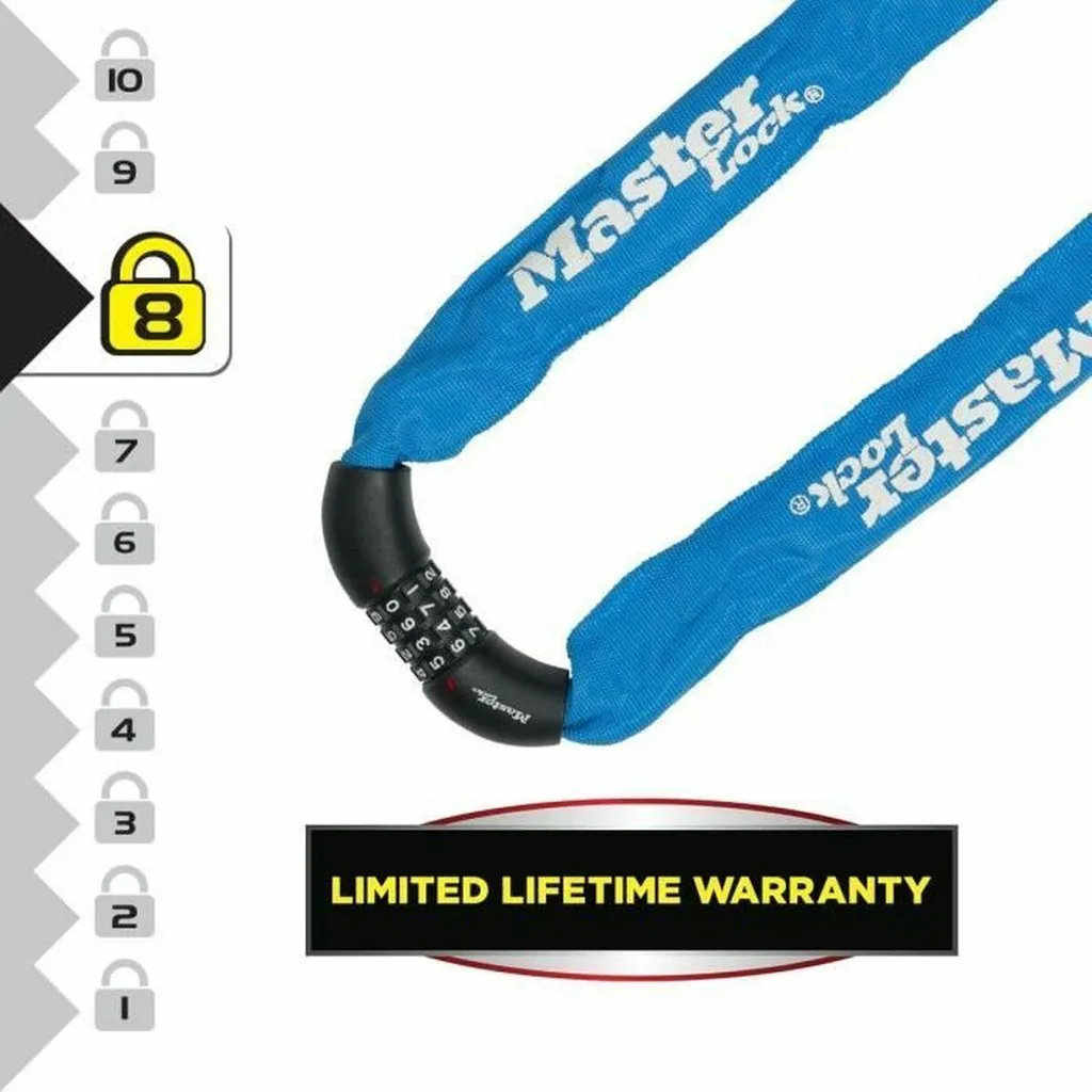 Verrouillage des clés Master Lock Bleu avec Code - Robuste et Étanche - 2