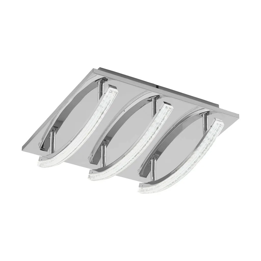 Offerta Eglo 96094 Pertini: Plafoniera LED Cromo 30cm a Prezzo Shock