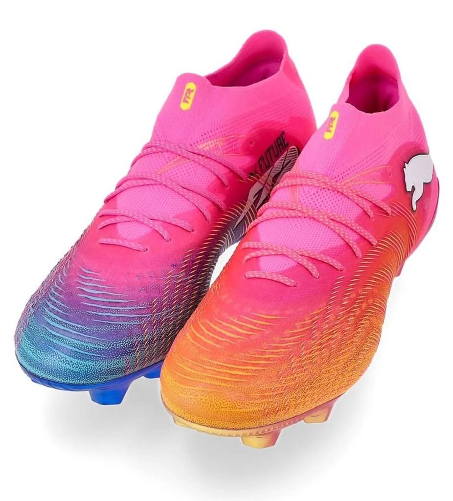 Puma FUTURE 9 ULTIMATE FG PUMA WHITE-PUMA BLACK-NRGY RED 43 Produktbild 