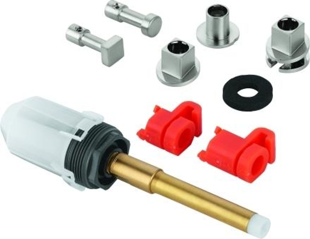 GROHE Umstellung 48444, für Unterputz-Einhandmischer Wanne, 25 mm, inklusive Umstellknopf, supersteel