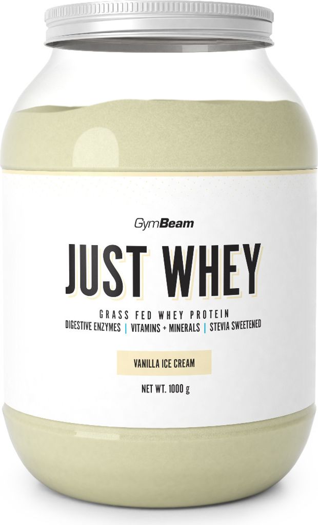 GymBeam - Just Whey Protein aus Weidehaltung, 1000 g, Produktbild 