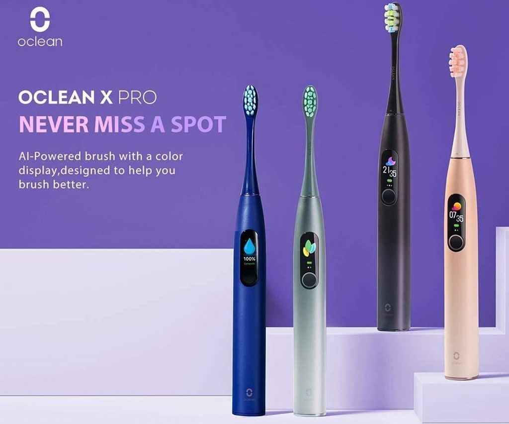 Oclean X Pro Intelligente Sonic Zahnbürste 3 Putzprogramme Produktbild 41