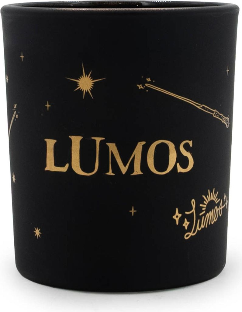 Harry Potter™ Duftkerze Lumos Black, HxBxT: 8,3x7,4x7,4 cm, Produktbild 