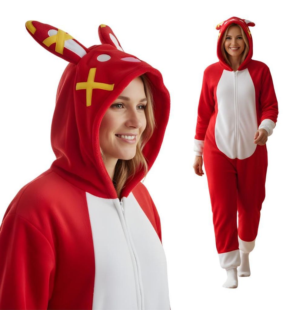 Pyžamo Onesie Kigurumi Převlek Kostým Genshin Baron Bunny Obrázek produktu 