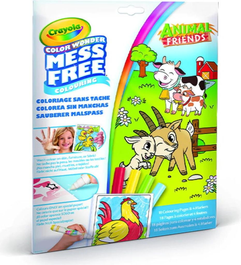 Crayola - Color Wonder - Dierenvrienden Productafbeelding 