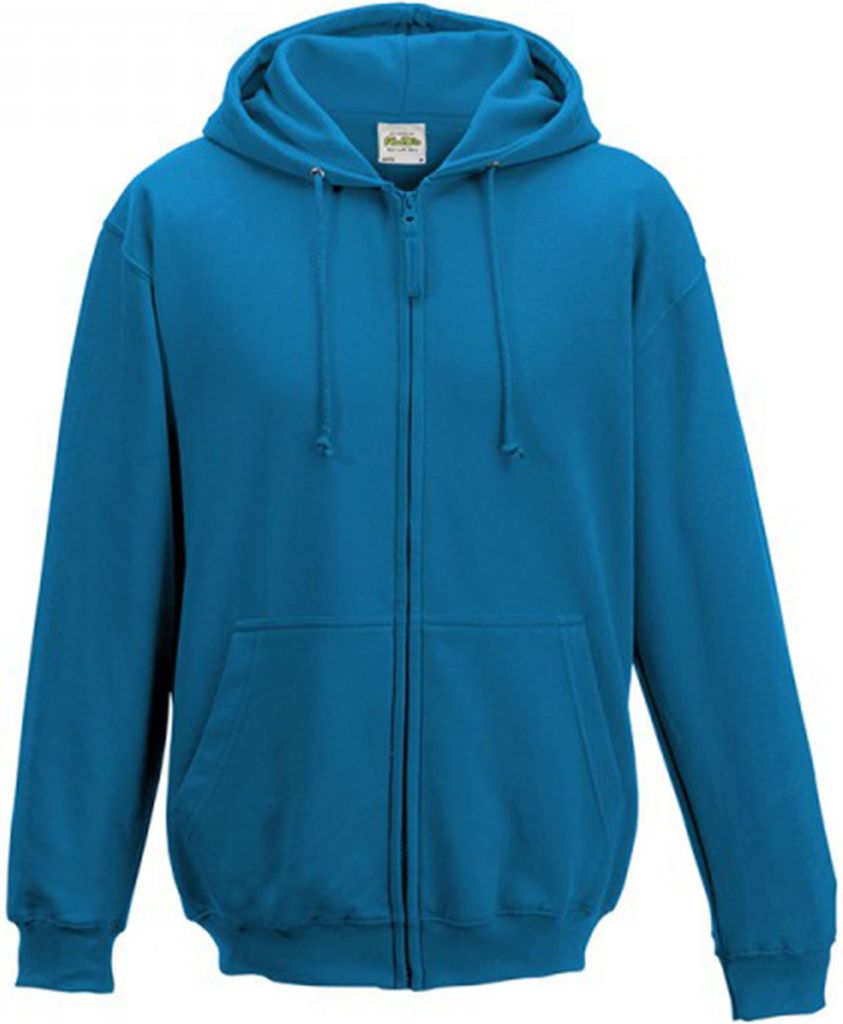 Awdis Herren Kapuzenjacke / Kapuzenpullover / Hoodie mit Reißverschluss RW180 (M) (Königsblau)