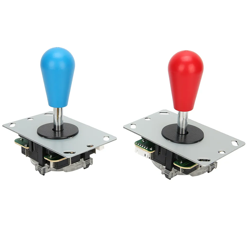 Manette de jeu d'arcade rétro avec joystick sphérique et 8 boutons
