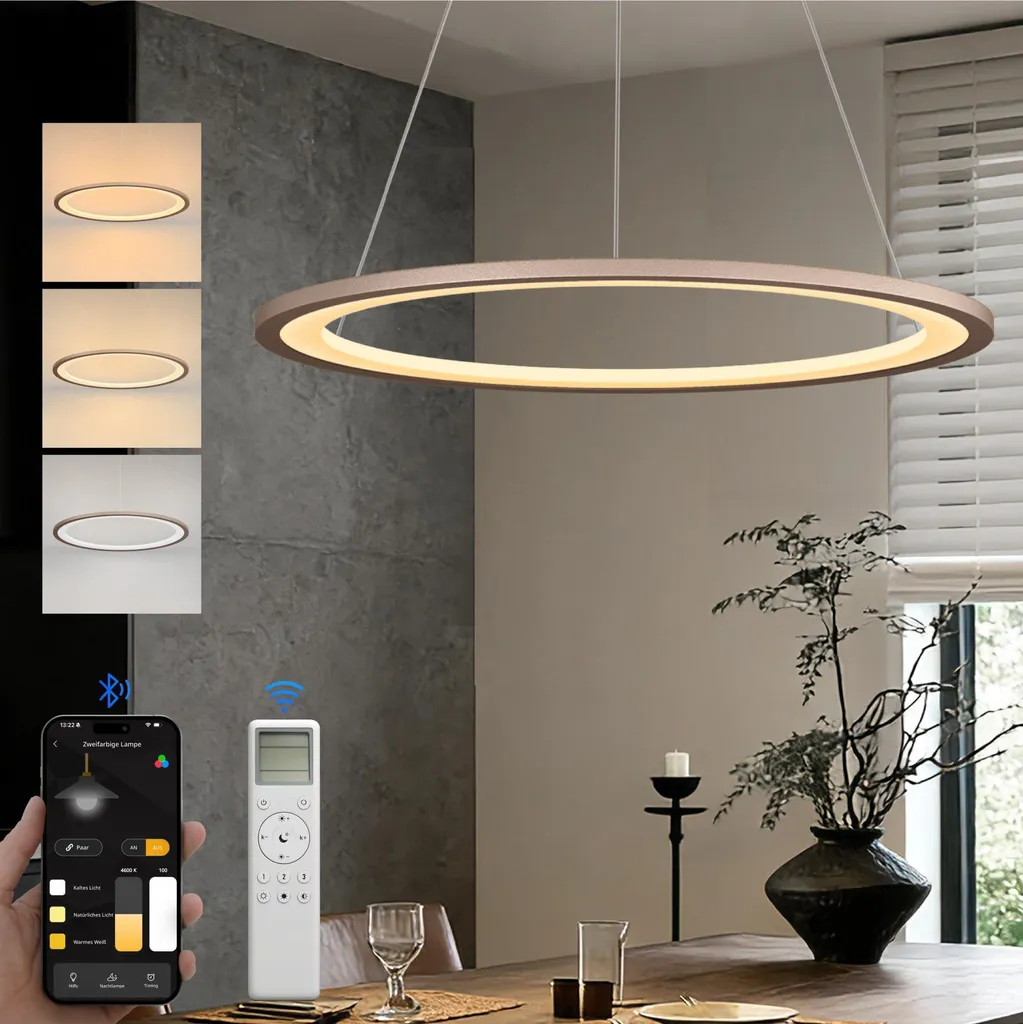 Sospensione LED doporro 20W 40cm | Tecnologia CCT 3000-6000K