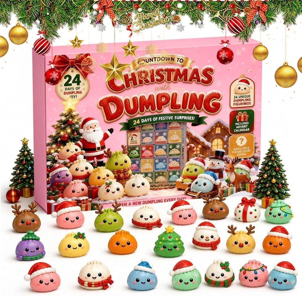 Weihnachten Adventskalender Quetschspielzeug-Kalender(B)24 Produktbild 