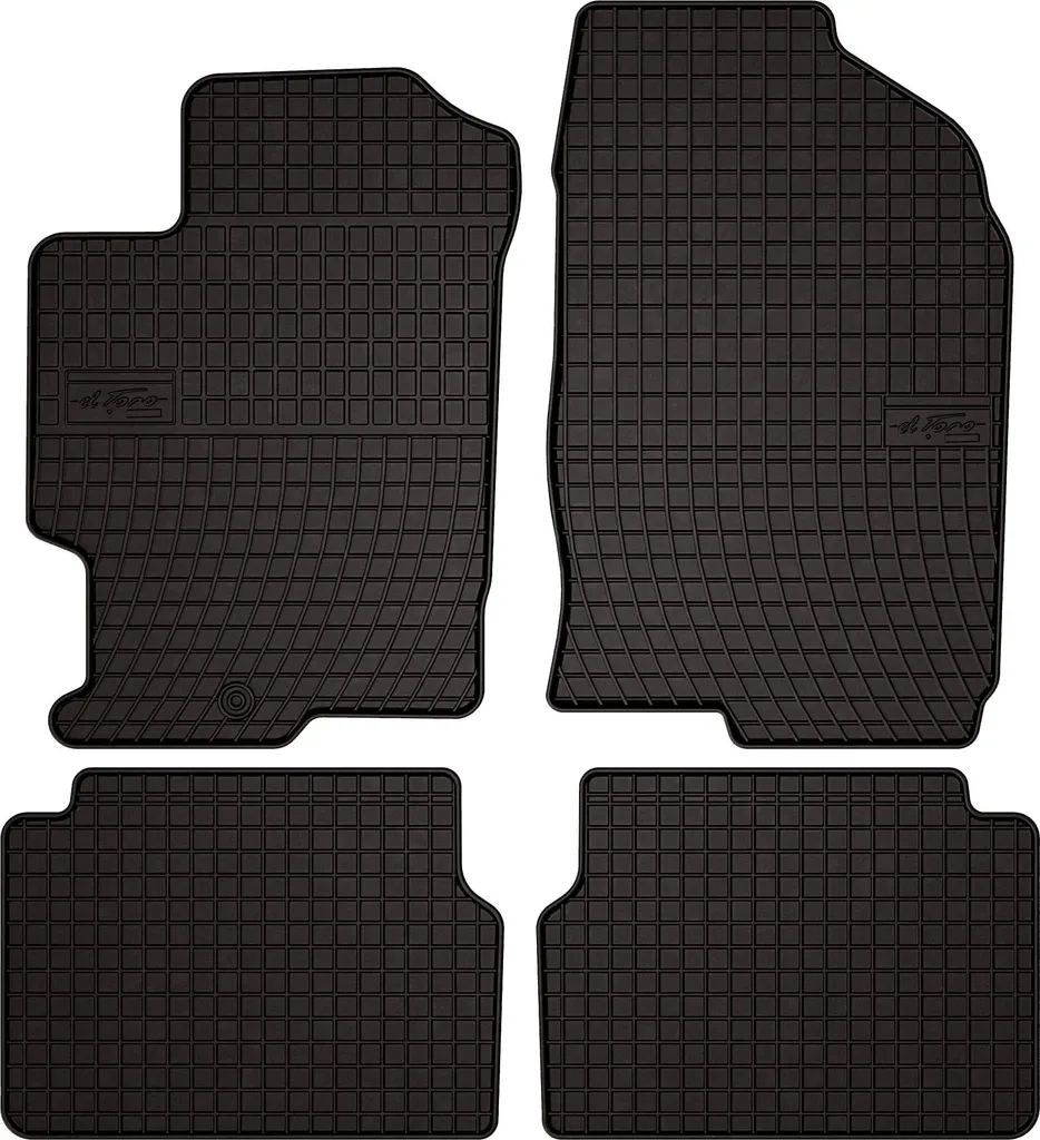 Set Tappetini in Gomma Mazda 6 02-07 - Protezione All-Weather Su Misura