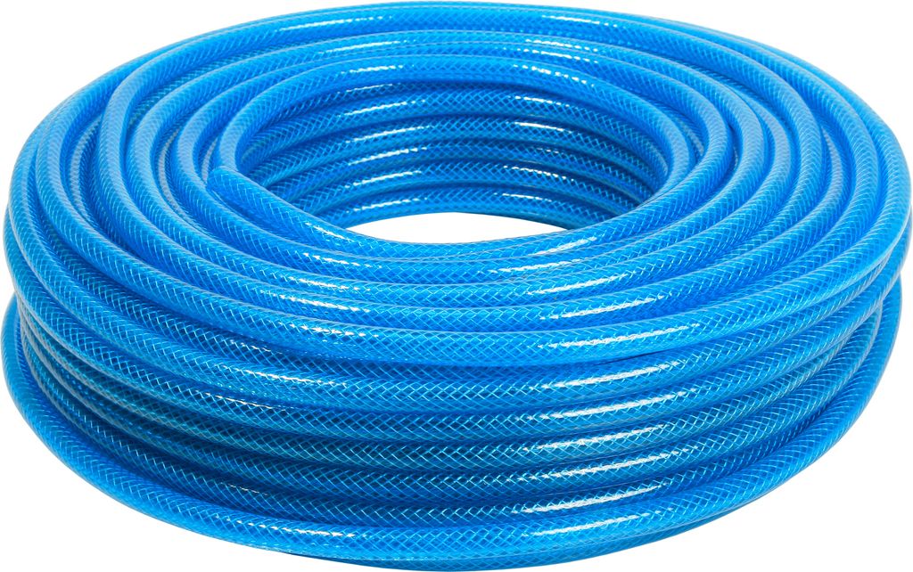 as-Schwabe 50m PVC-Druckluftschlauch Blau 9 x 3 mm Schlauch glatt abgeschnitten