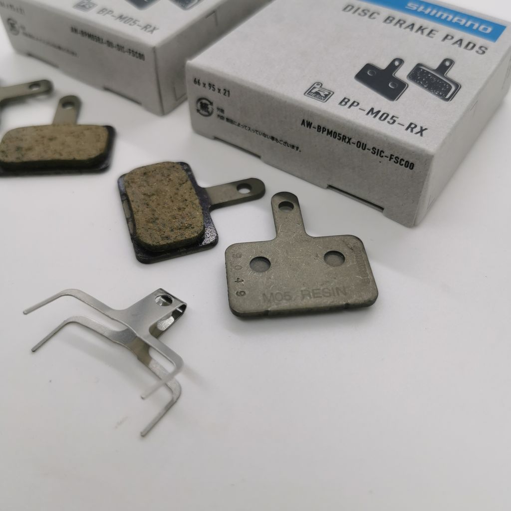 Shimano Resin BP-M05-RX 2 Paar Scheiben Bremsbeläge Disc Produktbild 3