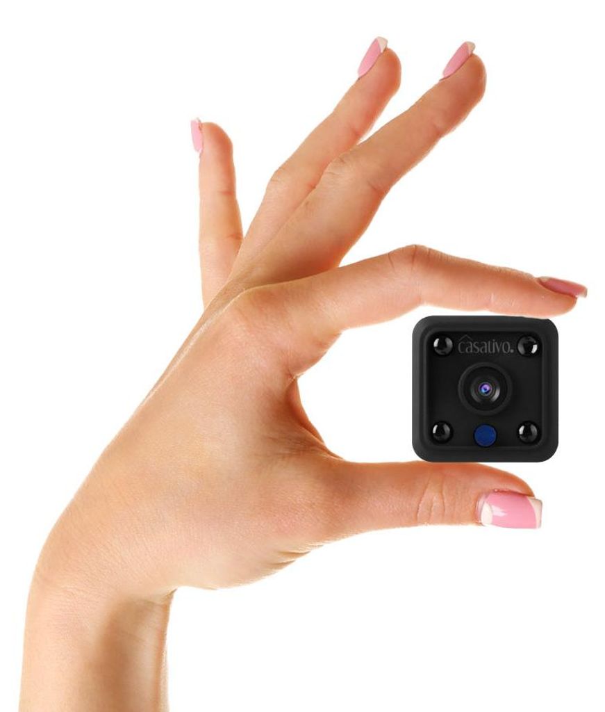 Micro-IP-Kamera Akkubetrieb HD 720p, 120° Weitwinkel, Produktbild 