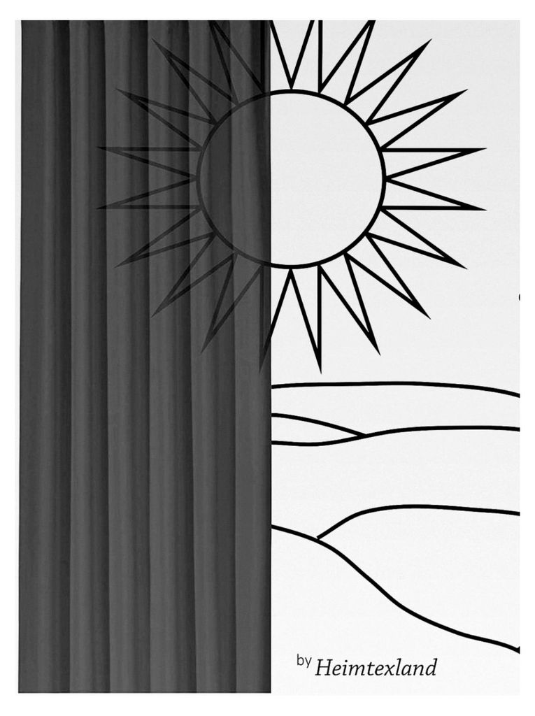 Dekoschal PolyBaumwolle XL Gardine Blickdicht HxB 280x140 Vorhang Kräuselband und Tunnelzug Natur