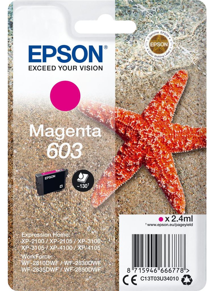 Patrone Epson 603 magenta                              Immagine del prodotto 