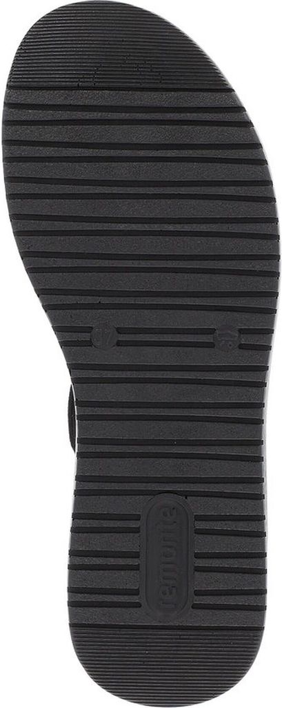 Remonte Damen schillernd elegante Sandale mit leichter Sohle und Gummizug D1J50, Größe:40 EU, Farbe:Schwarz