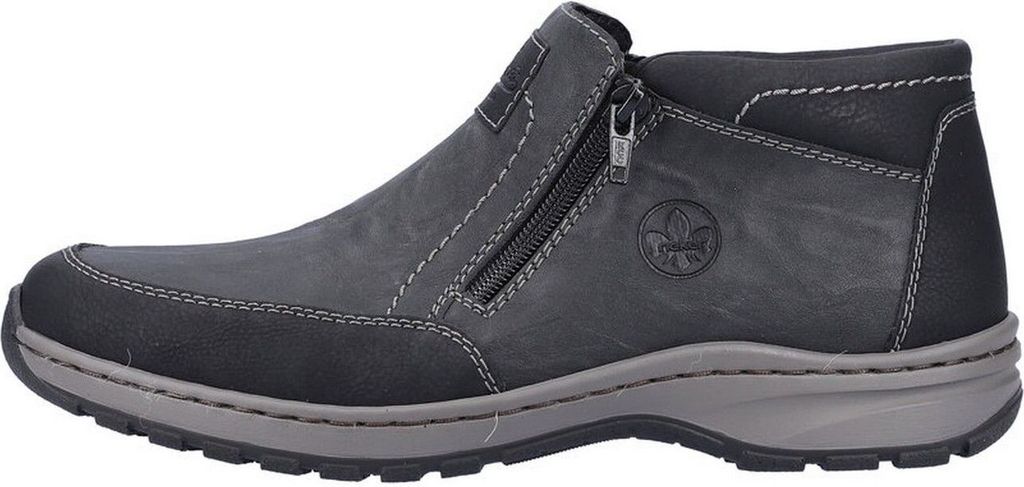 Rieker Herren Stiefeletten Warmfutter Reißverschluss Boots Produktbild 1
