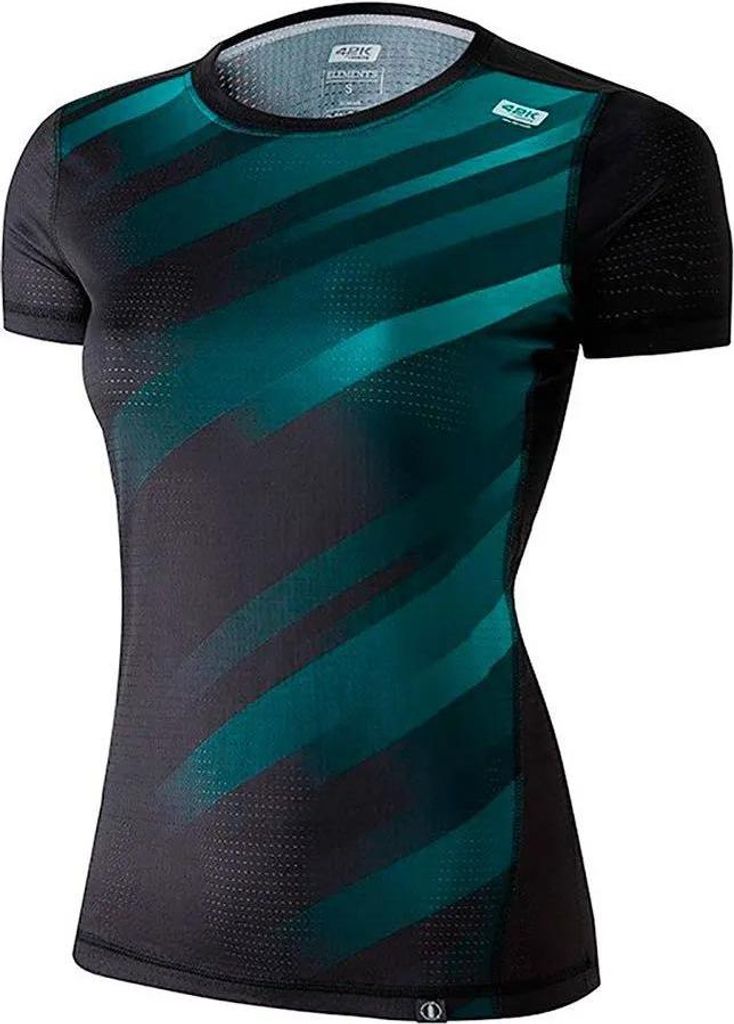 42k Running Elements Recycled Kurzarm-t-shirt Blau M Damen Blau M