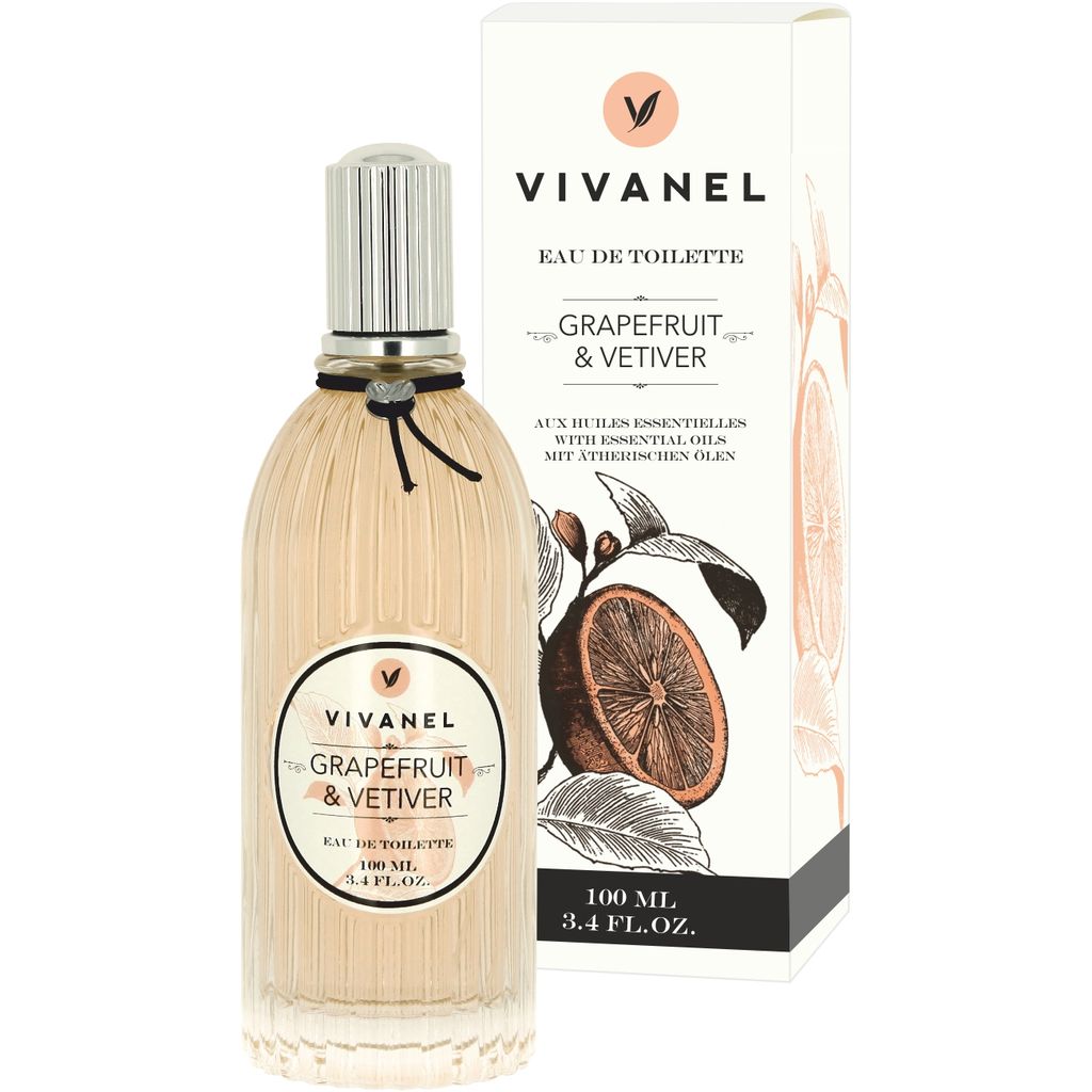 VIVANEL 8030 Grapefruit & Vetiver Eau de Toilette, weiß (100 ml)